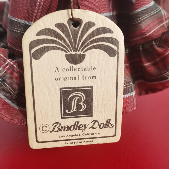 VINTAGE BRADLEY DOLLS ~ 9" COLLECTOR DOLL ~ BIG EYE DOLL ~ MISS SEPTEMBER DOLL - Picture 9 of 11